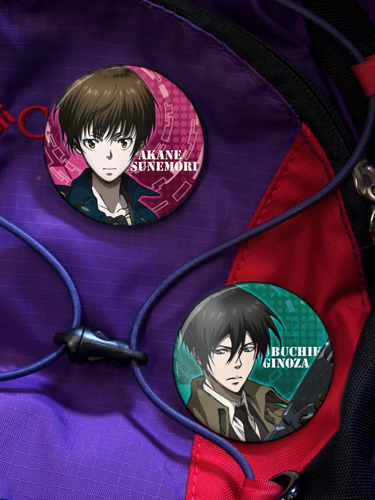 缶バッジセットA（常守・宜野座） [PSYCHO-PASS サイコパス 2