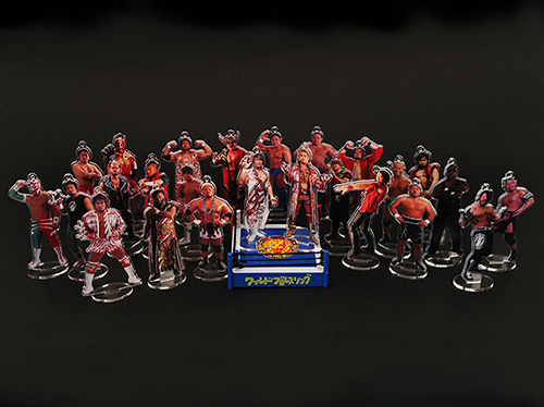 フィギュアシートキーホルダー 中西学 [新日本プロレスリング] | 公式