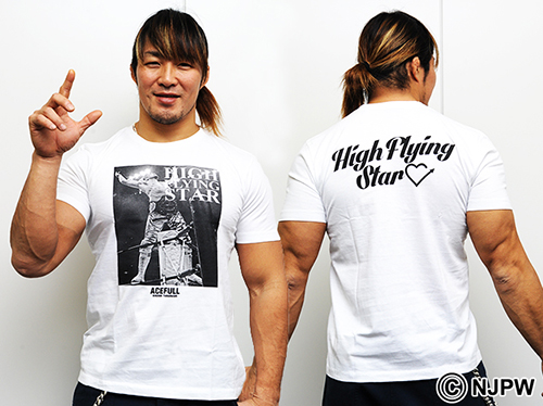 棚橋弘至ピクチャーTシャツ [新日本プロレスリング] | 公式
