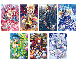 白猫プロジェクト ポストカード（7枚入り） B [白猫プロジェクト