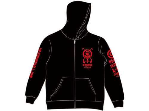 内藤哲也 パーカー（ブラック×レッド） [新日本プロレスリング] | 公式