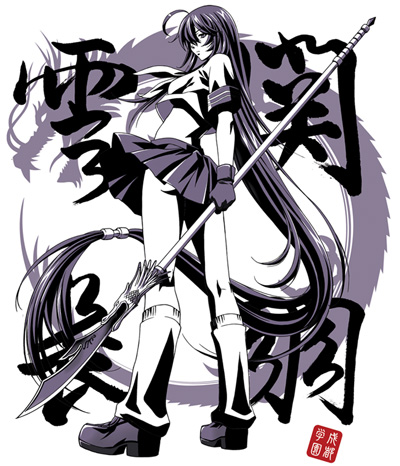 関羽雲長Tシャツ [一騎当千 DragonDestiny] | 二次元キャラクター公式