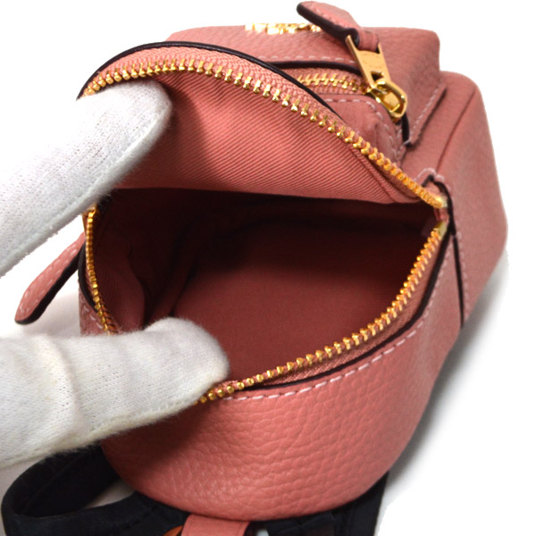 COACH】コーチ レザー ミニ ポーチ 小物入れ キーホルダー リュック