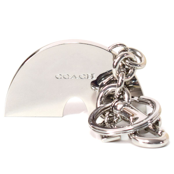 COACH】コーチ メタル レインボー 虹 キーリング バッグチャーム