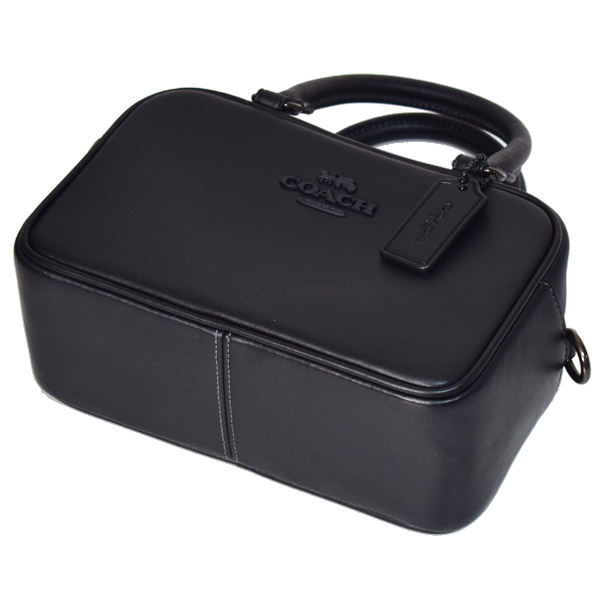 COACH】コーチ バッグ スムースレザー ミニ ロゴ サッチェル 2WAY