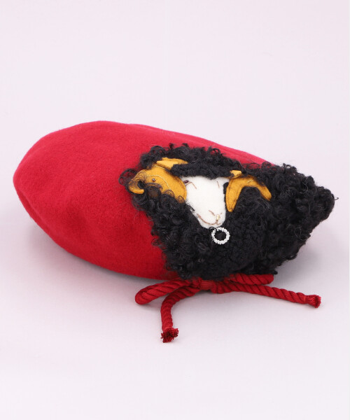 羊ベレー(ONESIZE RED): ベレー帽子通販｜CA4LA公式