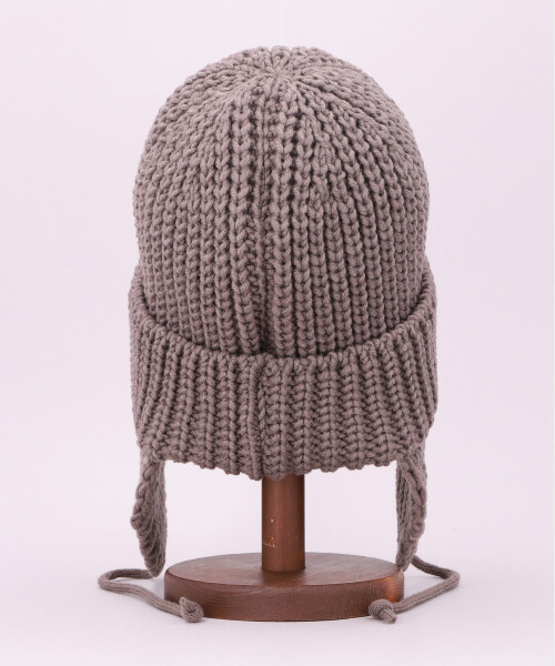 VICTIM x CA4LA EAR FLAP KNIT CAP(ONESIZE BLACK): ニットキャップ