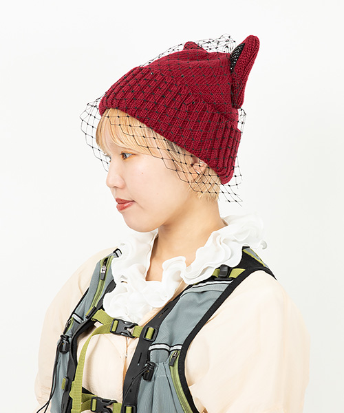 STAR CAT4(ONESIZE RED): ニットキャップ帽子通販｜CA4LA公式