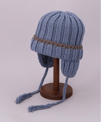 VICTIM x CA4LA EAR FLAP KNIT CAP(ONESIZE BLACK): ニットキャップ