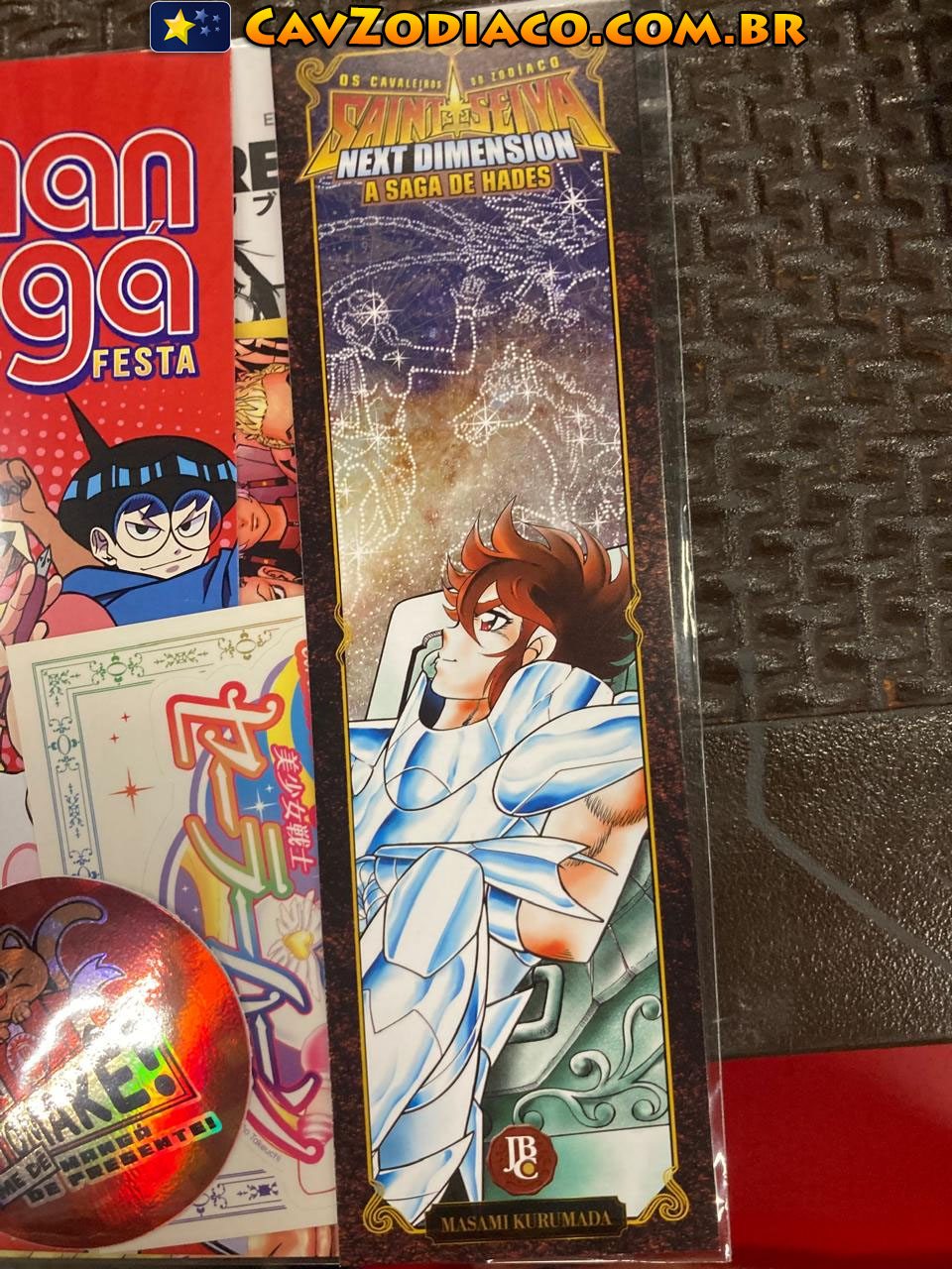 CCXP 2025: Editora JBC marcando presença com mangás dos Cavaleiros