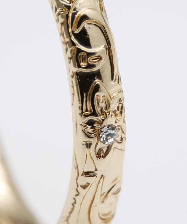 スクロールフープピアス(GOLD): 『Kahiko(カヒコ)』公式通販