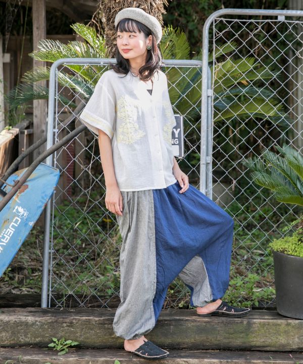 アナンダサルエルパンツ(BLACK): 『チャイハネ』公式通販