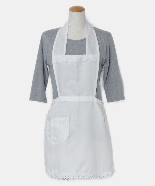 Fromイタリア】ホワイトレースエプロン(1VARIATION): 『欧州航路』