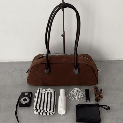 タイムセール10%OFF】diggityスウェードボストンバッグ | CANAL JEAN