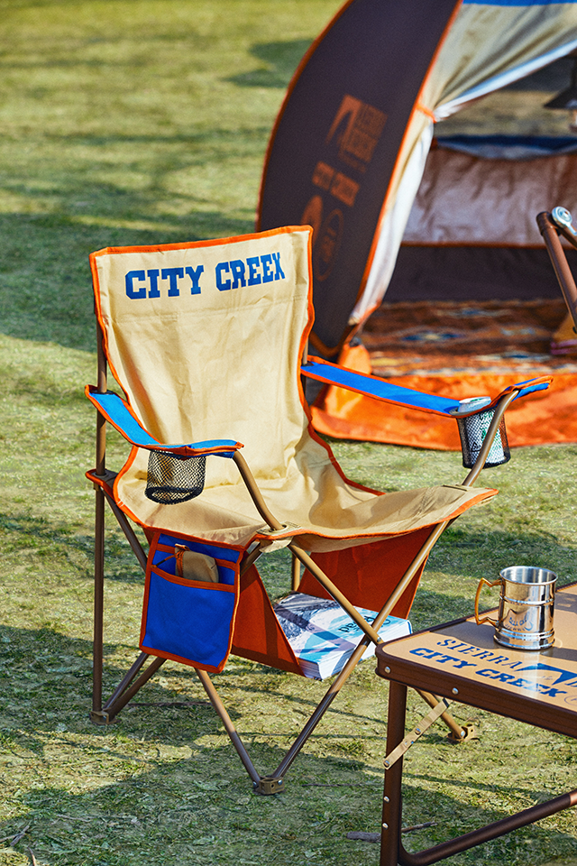 niko and CITY CREEK 折りたたみ アウトドアチェア ニコアンド