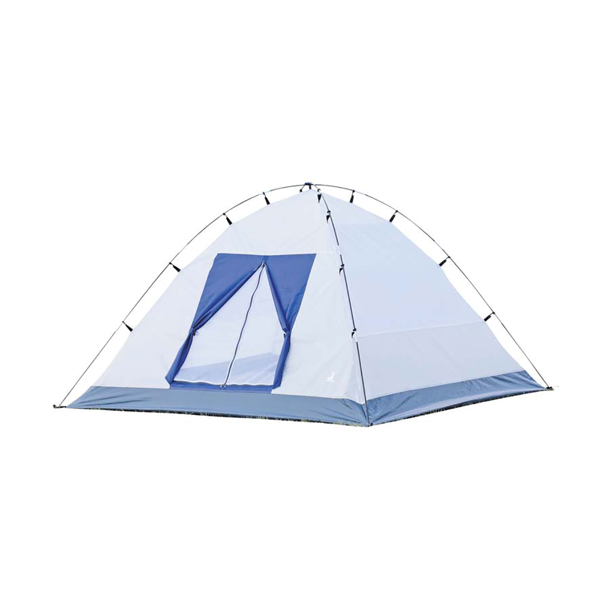 クレセント 3人用ドームテント(ネイビー) - アウトドア・キャンプ用品