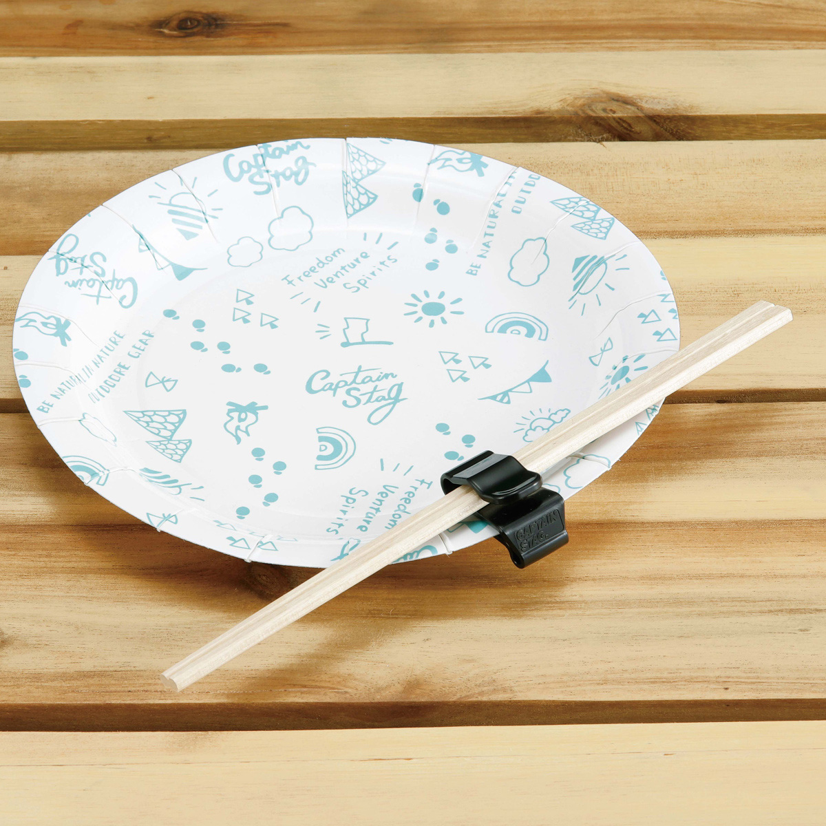 シェラカップクリップ2P（ブラック＆レッド） - アウトドア・キャンプ