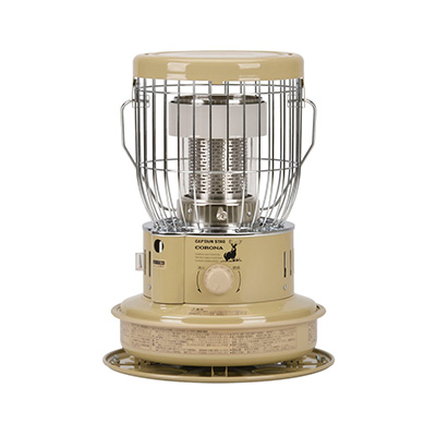 キャプテンスタッグ×コロナ 石油ストーブ SZ-32CS（ベージュ