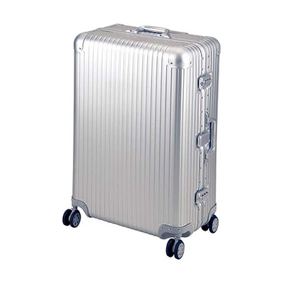 ロード アルミスーツケース (TSAロック付) L シルバー - アウトドア