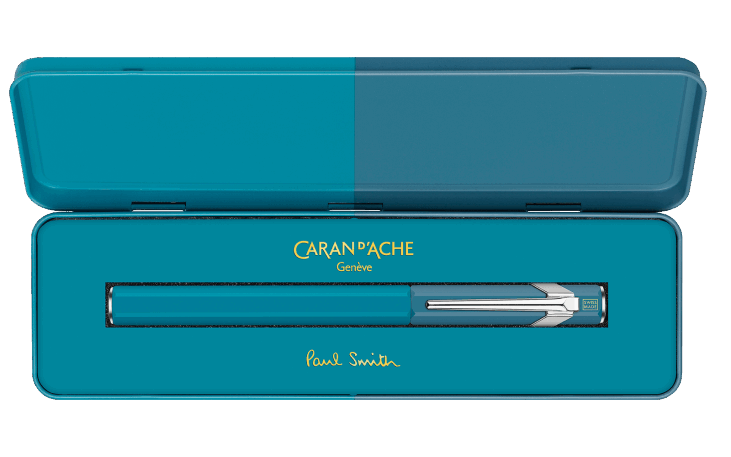 カランダッシュ + ポール·スミス エディション 4 シアン & スチール