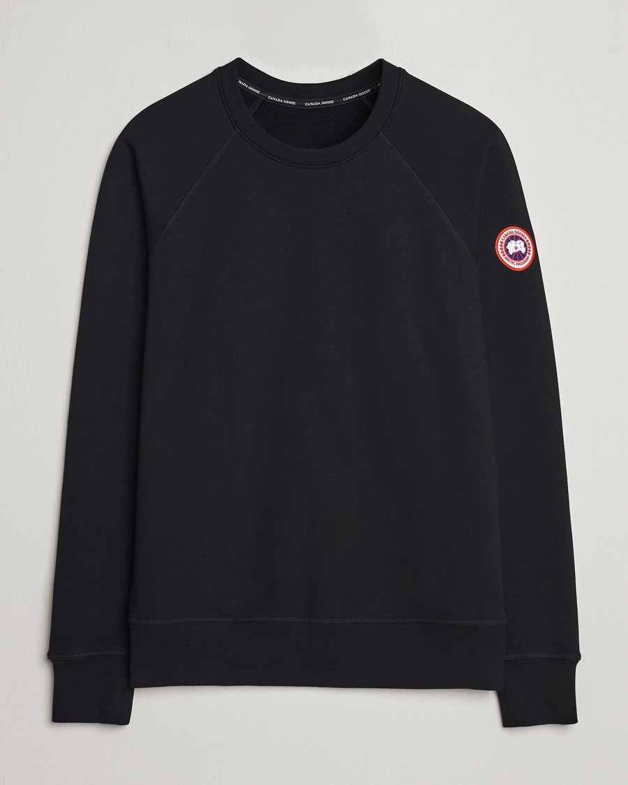Canada Goose Huron Crewneck Black at CareOfCarl.com