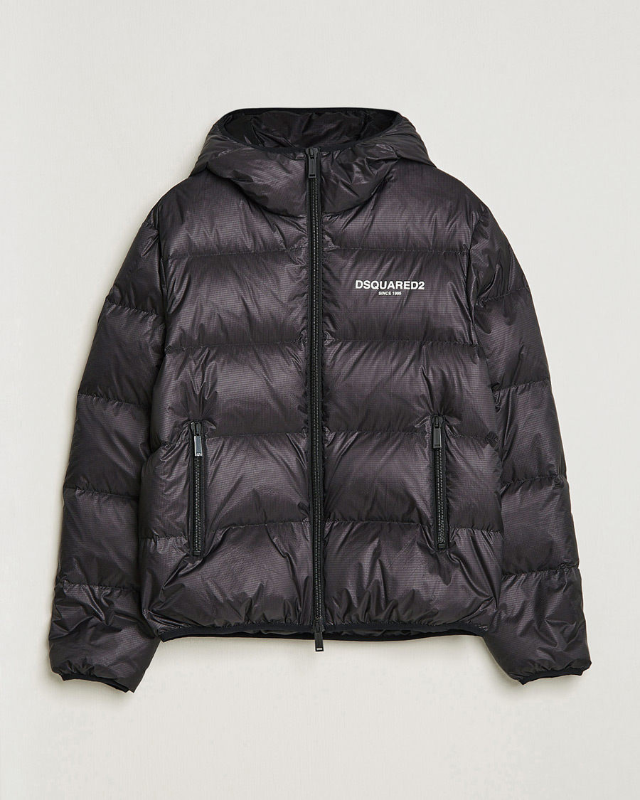 Dsquared2 Down Puffer Jacket Black at CareOfCarl.com