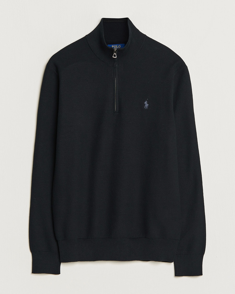 Polo Ralph Lauren Merino Half-Zip Sweater Aged Wine Heather bei