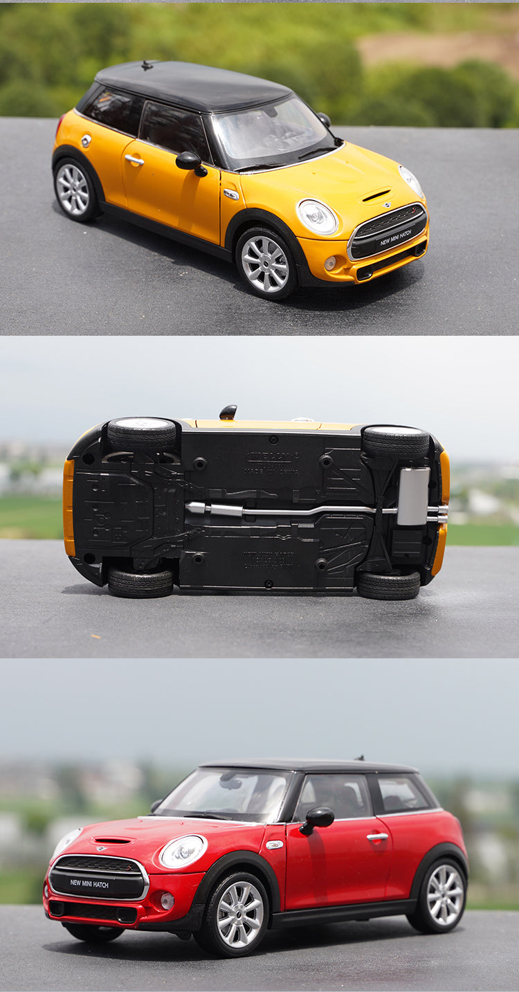 Original factory 1:18 Welly Mini cooper S new mini Hatch diecast