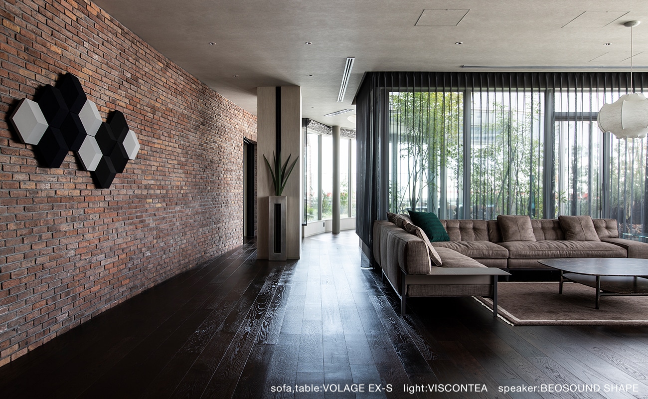 光庭のある家 - 納品事例 | カッシーナ・イクスシー