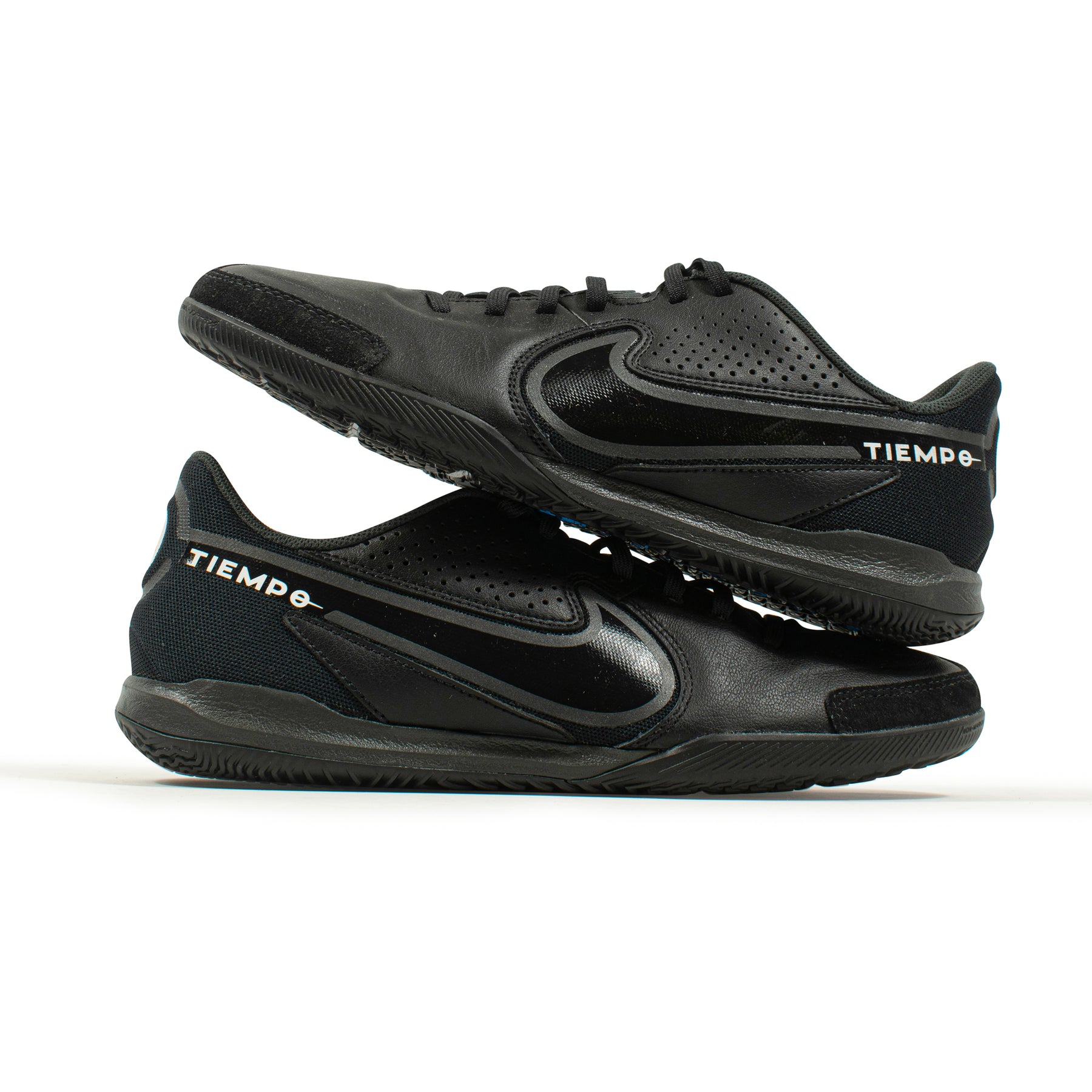 Nike Tiempo Legend 9 Academy Black White Blue IC Indoor – Classic
