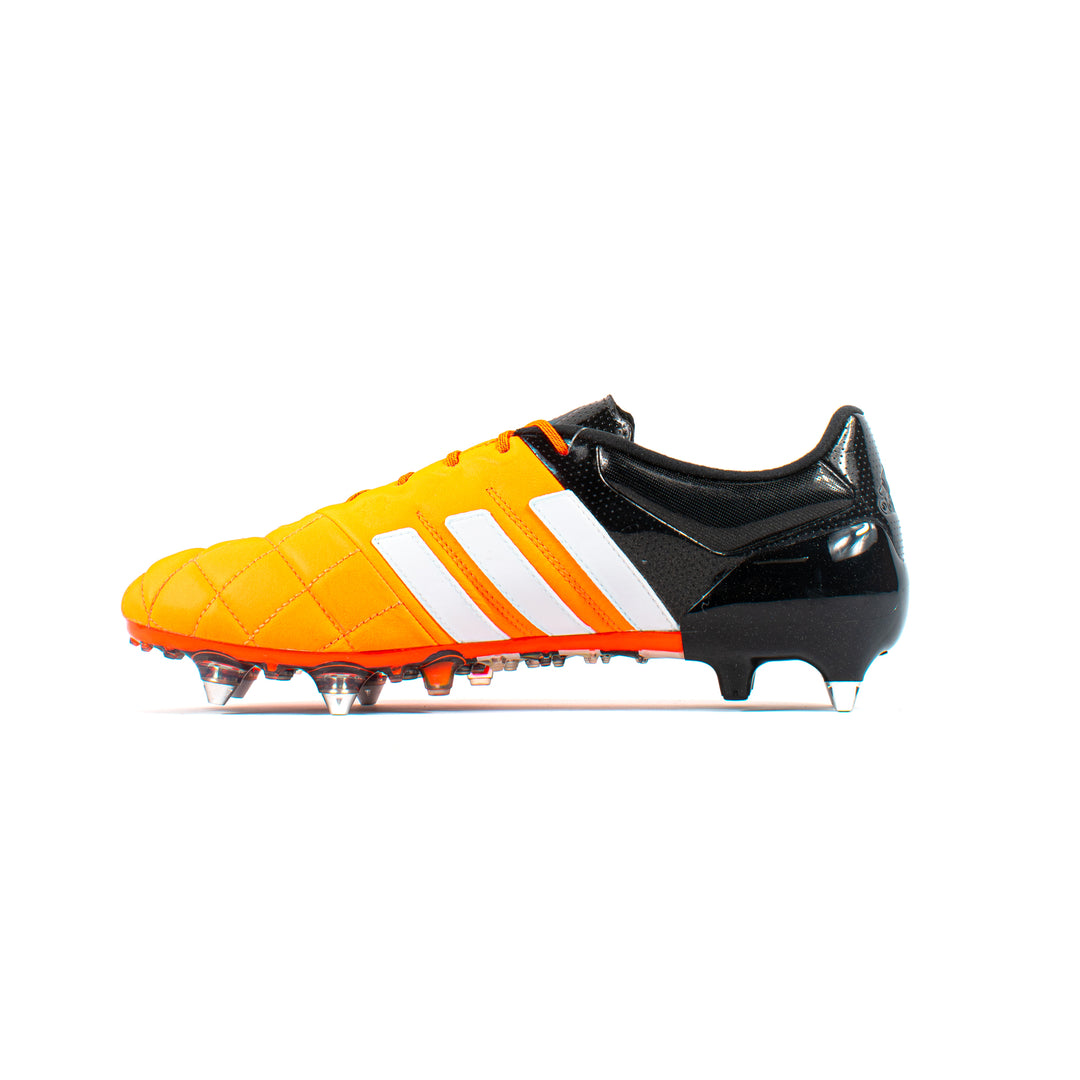 Adidas Ace 15.1 Leather Orange SG – Classic Soccer Cleats
