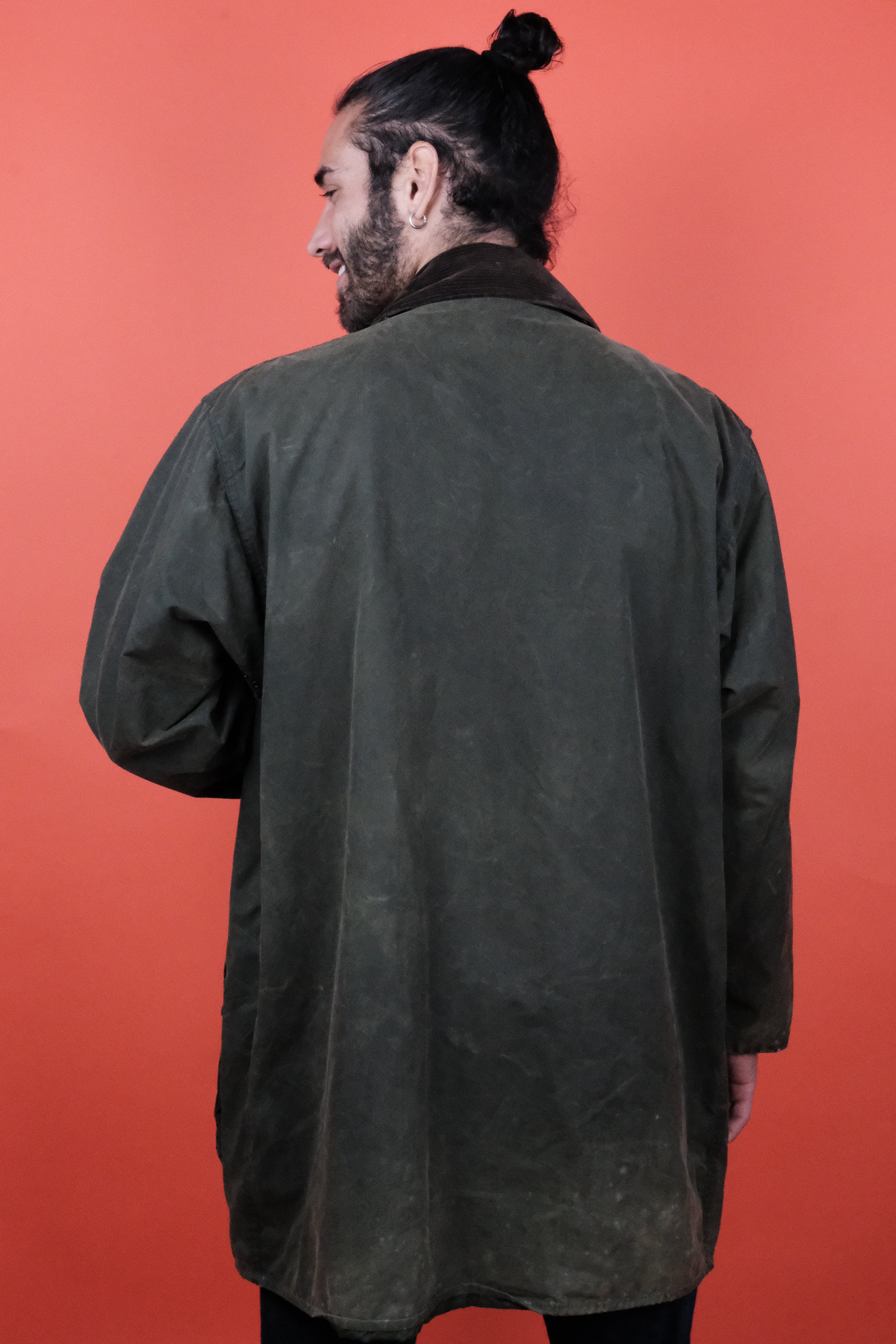 Barbour Border Jacket 'C44' Green ~ Vintage Store Clochard92.com