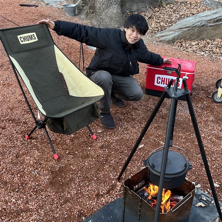 昭島店☆かけるの休日✨キャンプに行ってきました☺ | CHUMS(チャムス
