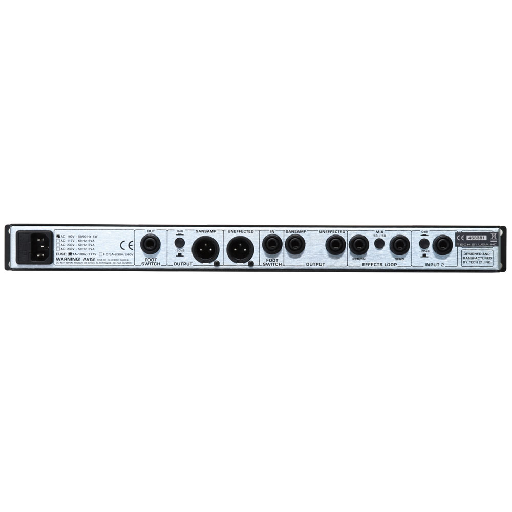 TECH21 SansAmp RBI ベース用プリアンプ DI(テック21 サンズアンプ