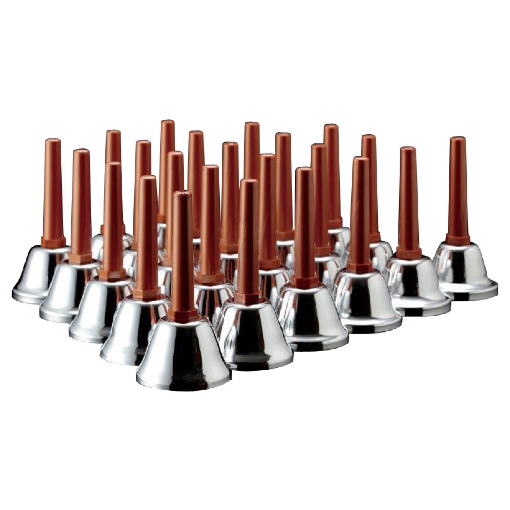 全音 MB-S 23音セット ミュージックベル シルバー(ゼンオン ZEN-ON