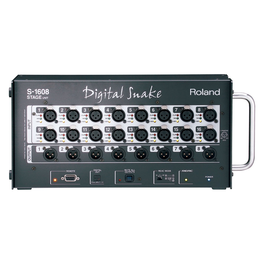 ROLAND ローランド S-1608(T) Digital Snake ステージユニット