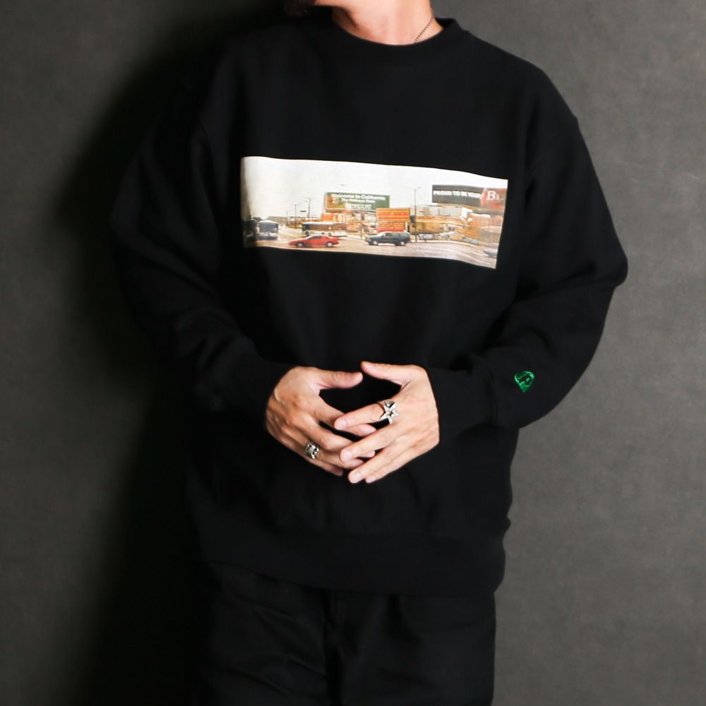 PORKCHOP - 80's CALIF SWEAT - BLACK / スウェット | chemical