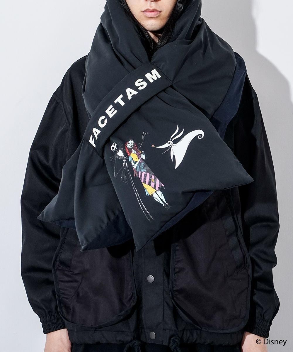 FACETASM - NIGHTMARE BEFORE CHRISTMAS PORTRAIT DOWN MUFFLER