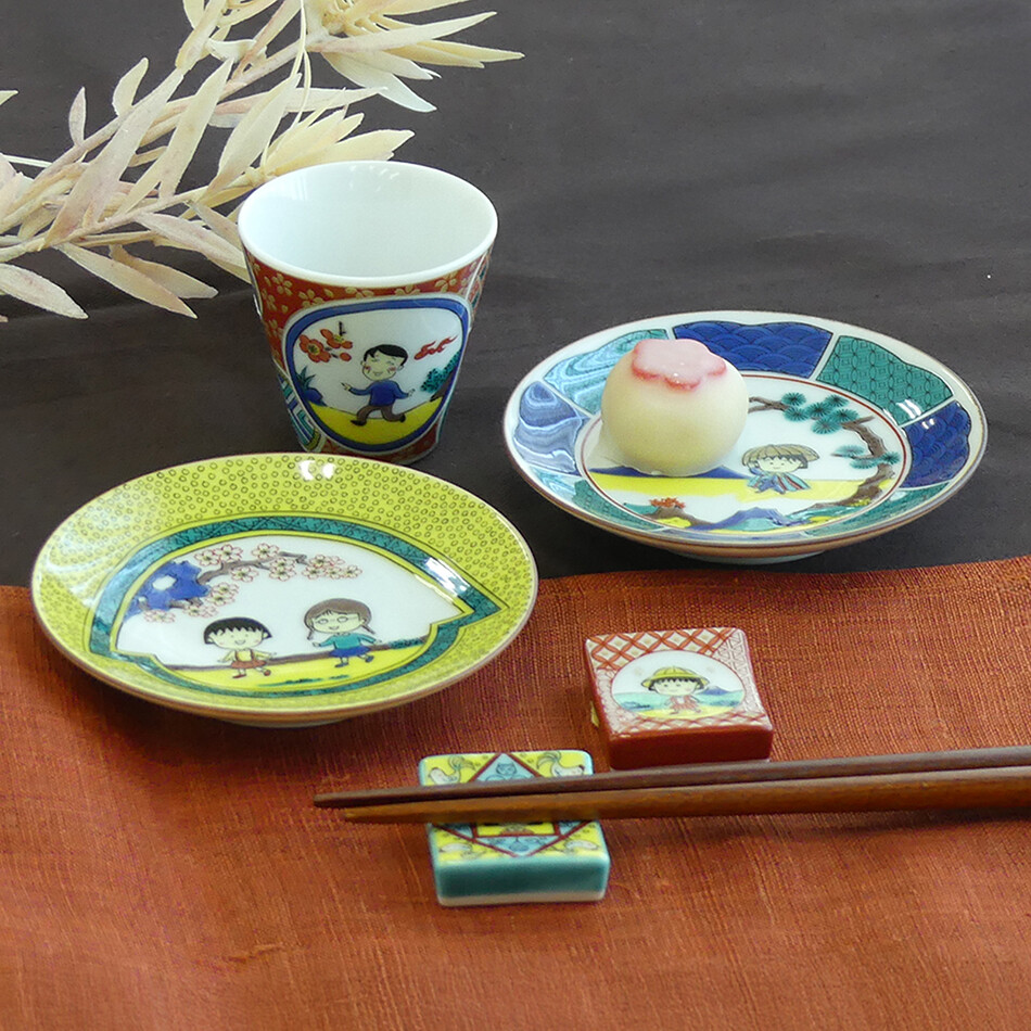 ちびまる子ちゃん 九谷焼｜グッズ｜ちびまる子ちゃん オフィシャルサイト