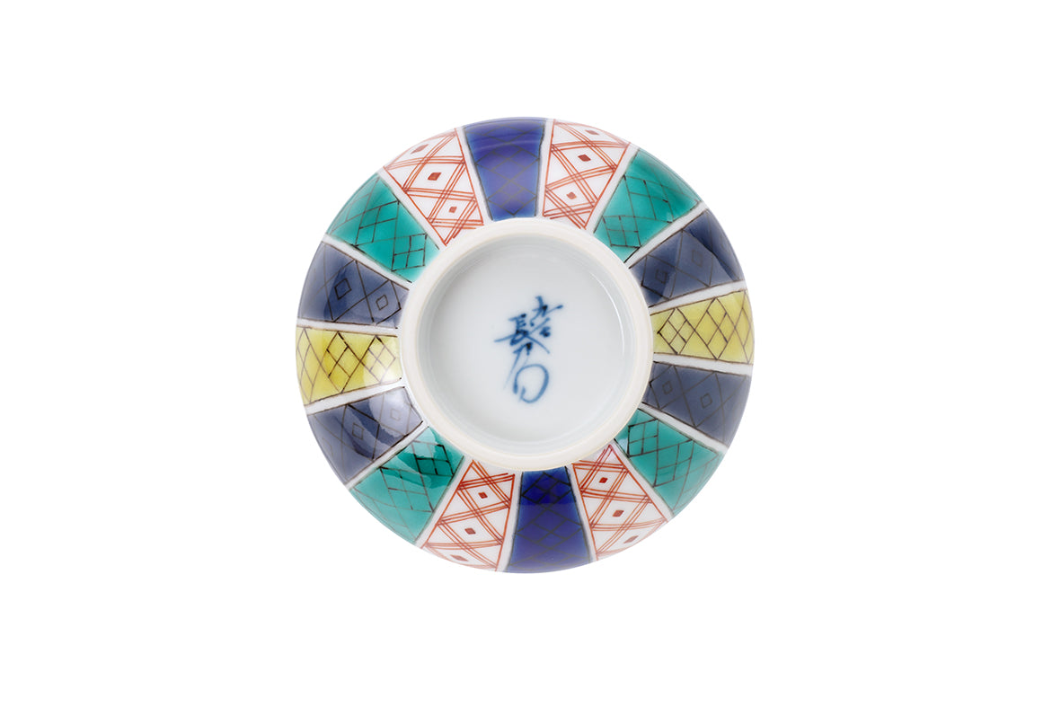 2月中旬順次発送】桃染のひな 親王盃 松に梅・松に藤 繧繝 – 上出長右