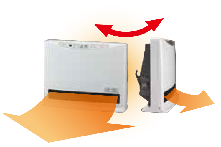 温水ルームヒーターの特長