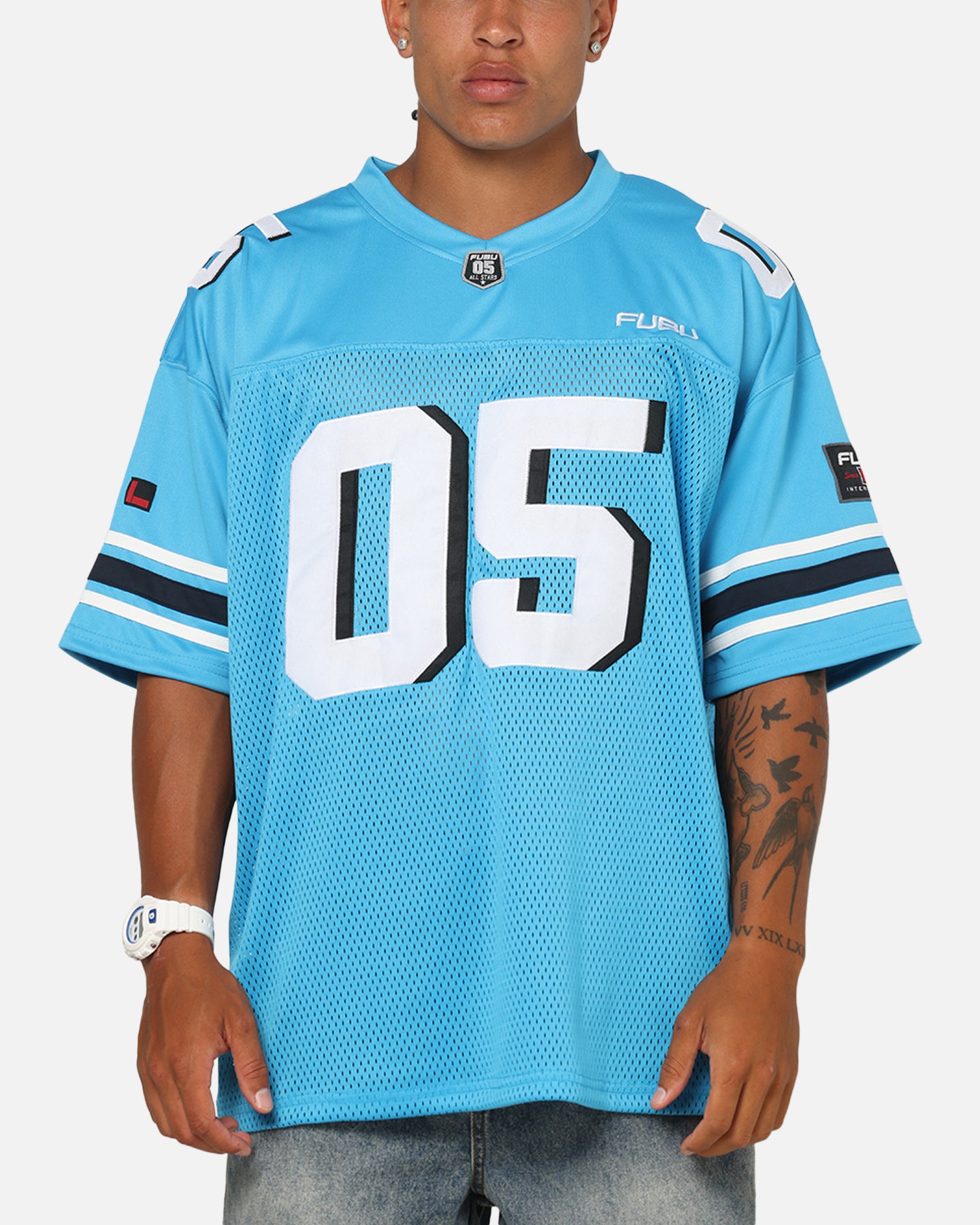 Fubu Game Day Jersey Carolina Blue | Culture Kings US