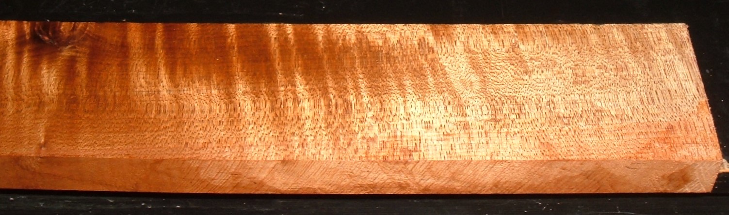 Roasted Torrefied Tiger Figured Hard Maple Boards Wood Lumber for