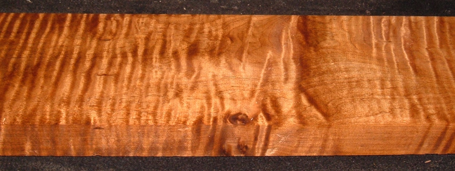 Roasted Torrefied Tiger Figured Maple Boards Wood Lumber for Sale
