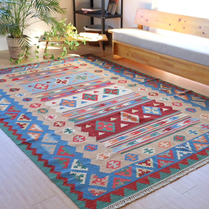 キリム大判サイズ 170×240cm、200×300cm、200×200cm｜手織ラグの店