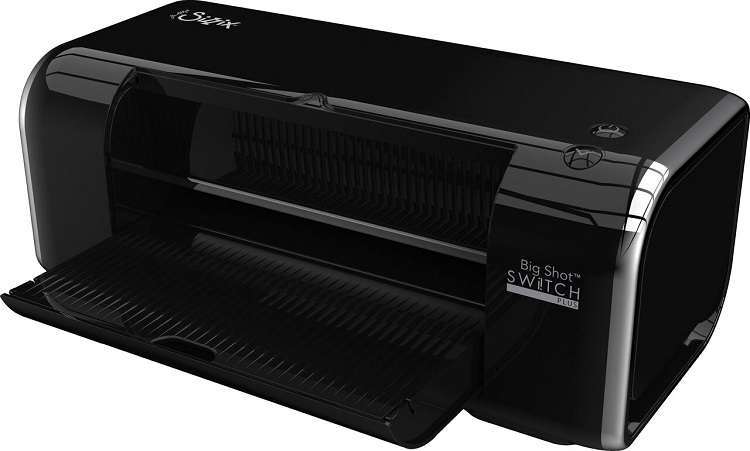 Sizzix Big Shot Switch Plus Craft Die-Cutting Machine (Black) by