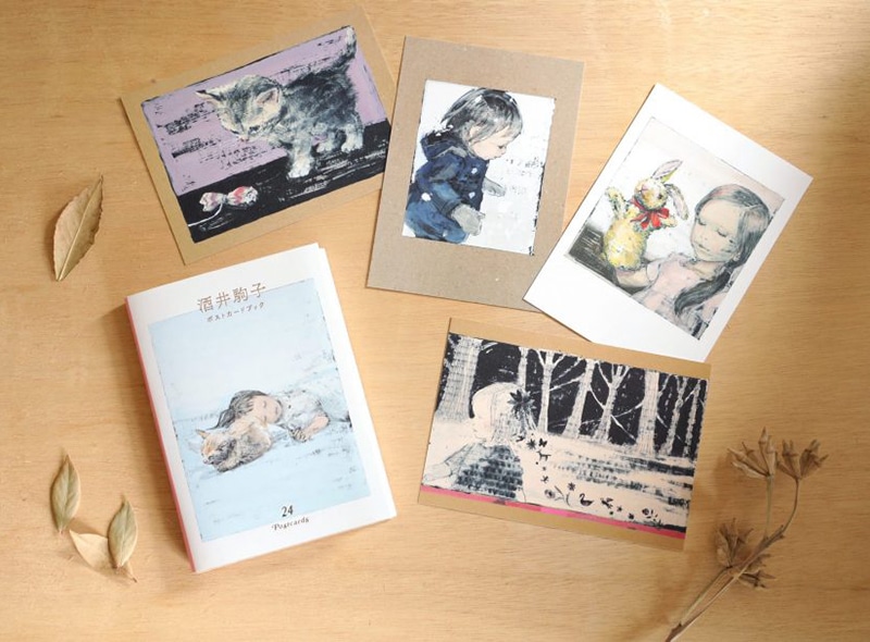 酒井駒子 ポストカードブック 24POSTCARDS／酒井駒子｜絵本のギフト