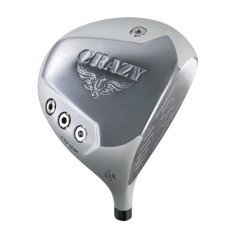 地クラブメーカー「クレイジー」｜飛ぶゴルフクラブのドライバーヘッド
