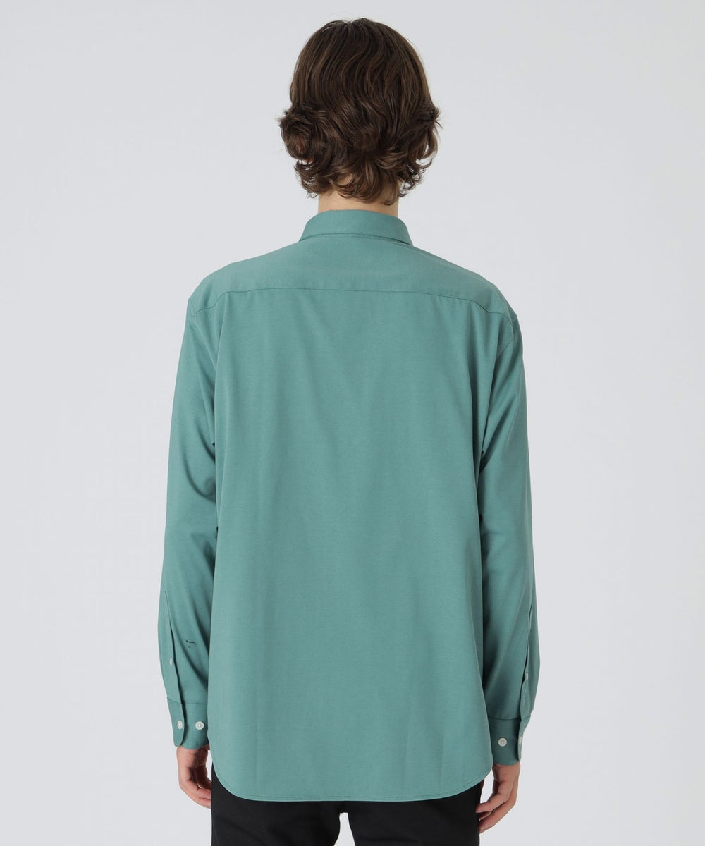 マーセライズプレーティングシャツ（カジュアルシャツ）｜BLACK LABEL