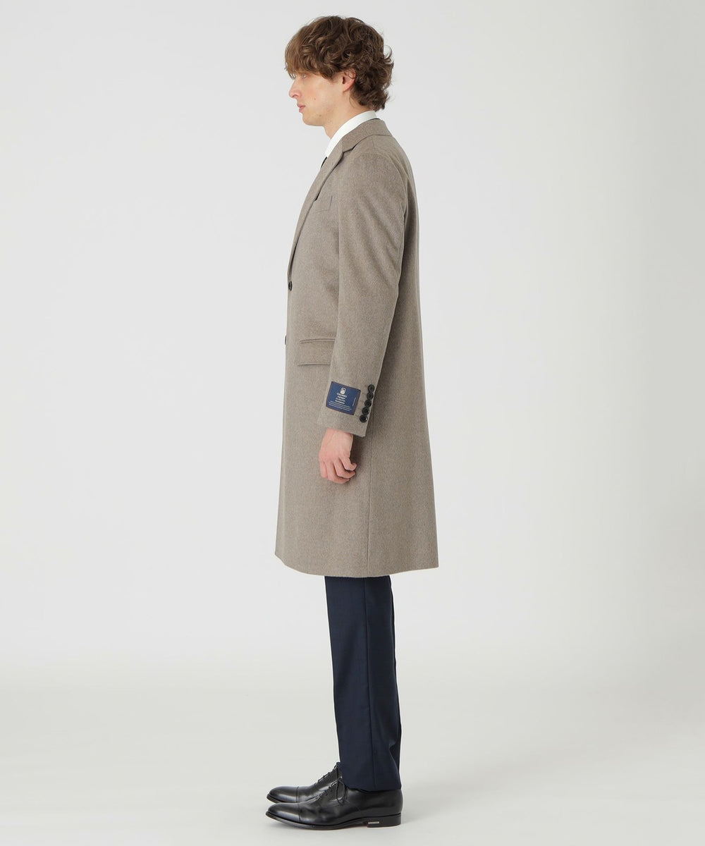 一部店舗限定】COLOMBOカシミヤチェスターコート（コート）｜BLACK